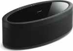Yamaha MusicCast 50 Music Box (Alexa h&auml;&auml;ljuhtimisega &uuml;hilduv multiroomi stereok&otilde;lar - Mugav muusika striimimine - traadita k&otilde;lar ruumi t&auml;itva heliga) Mustanahaline