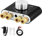 QWORK&reg; Mini v&otilde;imendi Bluetooth, digitaalne v&otilde;imendi HiFi Stereov&otilde;imendi 50 W &times; 2, Bluetooth v&otilde;imendi k&otilde;larite jaoks