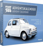 FRANZIS 67168 Fiat 500 advendikalender, metallist mudelikomplekt m&otilde;&otilde;tkavas 1:38, sisaldab helimoodulit ja 52-lehek&uuml;ljelist saateraamatut.