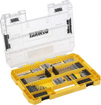 DEWALT TOUGHCASE DT70762-QZ 85-Piece Set - Concrete and Metal Drill Bits - Screw Bits - for SDS-plus Drills and Drills
