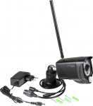 Technaxx WiFi IP Outdoor Camera TX-145 - Vieokamera, FullHD 1920 x 1080, PIR Sensor 120, Horizontal 90&deg; & Vertical 55&deg;, WiFi 2.4GHz, 3 IR LED (850 nm), IP 66, MicroSD, Burglar Security, Alarm, Push