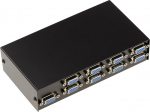 Kalea Informatique VGA Splitter/Switch 8 porti 1 Video +, Metall, 8 v&auml;ljundit 1 sisend 8 v&auml;ljundiks v&otilde;i sisendiks 1 EURO PLUG