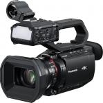 Panasonic AG-CX18EH 4K 60p professionaalne videokaamera 25 mm lainurkobjektiiviga, 24x zoom, 3G-SDI, XLR, 5-teljeline h&uuml;briid OIS, LED-valgustus, Wi-Fi, USB PD, must