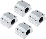 4 St&uuml;ck Linearkugelschieber, Linearkugellager, sobiv CNC, 3D-Druck, Heimwerken jaoks(SCS20LUU)