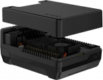 Argon Neo 5 M.2 NVMe PCIe korpus Raspberry Pi 5 jaoks, Raspberry Pi 5 alumiiniumist korpus sisseehitatud ventilaatoriga