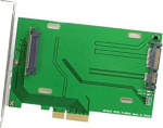 Cablecc PCI-E 3.0 x4 Lane to U.2 U2 Kit Adapter Host SFF-8639 Intel emaplaadile ja 750 NVMe PCIe SSD-le