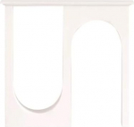 Konsoolne diivanilaud Konsoollaud Kaasaegne sissep&auml;&auml;sulaud koos hoiuga Ristk&uuml;likukujuline kitsas akentne fuajeelaud kitsas veranda kapp esikusse elutuppa fuajee koridori (valge)