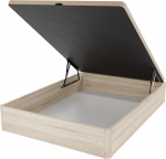 DU&Eacute;RMETE ONLINE Super tugevdatud suure mahutavusega kokkupandav voodi hingava kaanega 105 x 190 cm + t&ouml;&ouml;riistad Cambria Wood