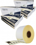 hd-line etiketid Labelwriterile 99012-100 rullpakendis etiketid x 260 t&uuml;kki rulli kohta = 26000 etiketti, isekleepuvad, &uuml;hilduvad hd-line Labelwriteri ja Seiko etiketiprinteritega, 89 x 36 mm.