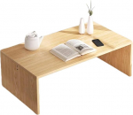 Jaapani kokkupandav laud, puidust kokkupandav tee- ja suupistelaud, kaasaskantav Jaapani p&otilde;randalaud, kokkupandav madal s&ouml;&ouml;gilaud, 100 x 40 x 40 cm.