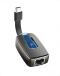 Cable Matters kokkupandav USB C Ethernet adapter, kaasaskantav USB C LAN adapter, USB-C LAN adapter 10/100/1000 Mbps Ethernet v&otilde;rguga - Thunderbolt 4/3, USB4 &uuml;hilduvusega