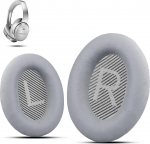 Krone Kalpasmos Premium k&otilde;rvapadjad asendus Bose k&otilde;rvaklappidele K&otilde;rvapadjad &uuml;hilduvad Bose QuietComfort 35 ii /QC35 /QC25 /QC2 /QC15 /Ae2 /Ae2i /Ae2w /SoundTrue & SoundLink Grey'iga