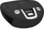 TechniSat VIOLA CD-1 Kaasaskantav CD Boombox FM lasteraadio, CD m&auml;ngija, Bluetooth vastuv&otilde;tt, AUX, 2 x 1 Watt RMS, v&otilde;rgu- ja akutoitega, mustas toonis