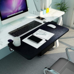Ergonomische Schreibtisch-Verl&auml;ngerungsplatte, faltbare Tastaturablage, verstellbarer Computertisch f&uuml;r Zuhause, B&uuml;ro, Schule, einfache Installation f&uuml;r bequemen Arbeitsplatz