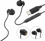 Hama, CALM k&otilde;rvaklappide k&otilde;rvaklappide mikrofonikaabel Kinkekaitse USB-C must