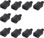 xiwai 10set DIY 4pin USB 2.0 Type C Female Plug SMT Type koos arvutiplaadi ja korpusega ning 3.0mm SRiga