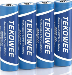Laetav 3,7 V aku, 4 tk, 3000 mAh nupuga aku esilaternatele, taskulampidele, uksekelladele (18 x 67 mm, mitte AA aku).