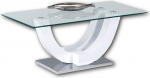 Coffee Table 120 x 60 cm White