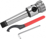 YWBL-WH M5-M20 TC20-MT4 Drill Chuck Mandrel Drill Tap Holder for Lathes and Drills with 40Cr Steel and MT4 Taper, Includes 2 x Wrenches