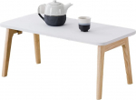 Klappbarer Beistelltisch f&uuml;r kleine R&auml;ume, 60/80 cm madal Holztisch, Faltbarer Couchtisch, tragbarer Computertisch, Arbeitsplatz f&uuml;r B&uuml;ro und Zuhause, einfache Montage, rechteckig (suurus