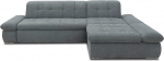 Domo Collection Moric nurgadiivan voodiga / diivan, L-kujul, k&auml;etoe funktsiooniga diivan, 300 x 172 x 80 cm, diivanvoodi halli v&auml;rvi