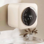 Automatische Mini-Waschmaschine, platzsparendes Wandbehang und Desktop-Design mit intelligentem Rollenwaschen und Trocknen f&uuml;r Wohnungen und kleine R&auml;ume
