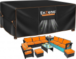 Enzeno aiam&ouml;&ouml;bli kate, veekindel, 420D Oxford Lounge m&ouml;&ouml;blikate, Presentkate, aiam&ouml;&ouml;bel, talvekindel, kaitsev kate, vihmakaitse, terrassim&ouml;&ouml;bel, 300 x 250 x 100 cm.
