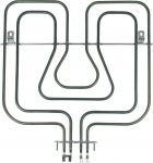 LUTH Premium Profi Parts ahju k&uuml;tteelement Top Heat Grill 800 W + 1650 W 230 V &uuml;hildub AEG Electrolux Privileg Zanussi 3570411037 357041103 ahju asendusosa