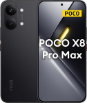 Poco X8 Pro Max 12+512 Must (ei sisalda toiteadapterit)