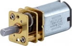 DC Schneckengetriebemotor 3 V 6 V 12 V DC N20 Mini Micro Metal Gear Motor mit Zahnrad DC-Motoren(500RPM,6V)
