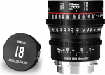 MEKE 18mm T2.1 Super 35 Prime Manual Focus Cinema Lens for PL Mount Cine Camera, Compatible with C700 PL, ARRI Amira, Alexa Mini etc.