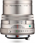 Pentax PENTAX-FA 27890 77mmF1.8 Limited Silver Light Celebration laius, nt portreede jaoks, v&otilde;imsa HD kattega, Pentax K s&uuml;steemile 35 mm t&auml;iskaadersensoriga