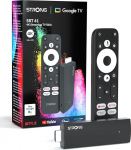 STRONG SRT41 4K UHD Google TV Stick, Android 11, WiFi, integreeritud Chromecast, Google Voice Assistant, HDR10+, Dolby Audio & Dolby Vision, Netflix, Prime Video, YouTube, Disney+.