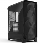 Fractal Design Meshify 3 Black TG Light Tint Gaming Computer Case - Facet Mesh Front - Kolm Momentum 14 ventilaatorit kaasas - E-ATX/ATX/mATX tugi