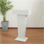 YUNYHAO poodium poodium, vastuv&otilde;tu laud, multifunktsionaalne s&uuml;learvuti laud, sobib vastuv&otilde;tuks, ettev&otilde;tte park restoran, pulmade vastuv&otilde;tu, kohvik (v&auml;rv : valge)