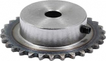 1 x 04C Sprocket 6 mm - 15 mm Bore Industrial Rocket Wheel, 24 Teeth, Hole Diameter 8 mm