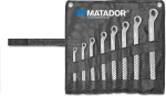 Matador kahe otsaga r&otilde;ngakinnituskomplekt 8-osaline 6 x 7-20 x 22 mm punane 9080