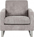 Beliani Vind Retro tooli n&ouml;&ouml;rjalad roostevabast terasest hallid