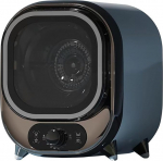 Mini Spin Dryer, Compact Tumble Dryer, Pure Copper Motor, 0.8 kg Load Capacity, Hot and Cold Air, Suitable for Clothes Made of Various Materials, 60 &deg;C Constant Temp