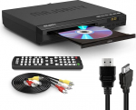 DVD-m&auml;ngija telerile, piirkonnavaba mini DVD-m&auml;ngija, DVD-m&auml;ngija HDMI 1080p Upscalinguga, CD, USB ja MP3 taasesitus, sisaldab HDMI-kaablit, RCA-kaablit ja kaugjuhtimispulti, MAJORITY DVD