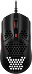 HyperX Pulsefire Haste Gaming Mouse - &uuml;likerge 59g Honeycomb Shell Hex Design Hyperflex kaabel Kuni 16,000 DPI, 6 programmeeritavat nuppu Valge/roosa &Uuml;ks suurus
