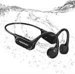 MANKIW k&otilde;rvaklapid ujumine, Bone Sound k&otilde;rvaklapid Bluetooth 5.4, IPX8 veekindlad k&otilde;rvaklapid, 32G m&auml;lu veealused k&otilde;rvaklapid koos MP3-m&auml;ngijaga ujumiseks, jooksmiseks