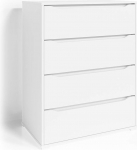 Vicco Ruben kapp, valge, mitmeotstarbeline, sahtlitega, mitmeotstarbeline riidekapp