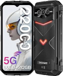DOOGEE VMAX Plus v&auml;litingimustes kasutatav mobiiltelefon ilma lepinguta 5G, 512GB ROM 36GB RAM 22000mAh 6,58-tolline FHD + 120Hz v&auml;litingimustes kasutatav nutitelefon Android 14, 200MP + 32MP + 20MP &ouml;&ouml;vaatluskaamera Dual SIM/WiFi