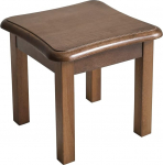 Aibiju Wooden Stool for Children, Multifunctional Children's Stool, Wooden Stool, Side Table, Flower Stool (Brown), JPRF-1353