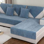 Love House Waterproof Cut Sofa Throw for Pets, Non-Slip Plain Dirt-Resistant Protective Cover Sofa Throw Sofa Cover