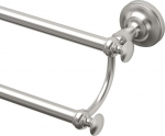 Gatco Tavern 4024 topelt r&auml;tikukang 61 cm kroomitud