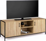 IDMarket - TV statiiv 140cm 2 uksega t&ouml;&ouml;stusdisainiga