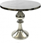 DARO DEKO &uuml;mmargune alumiiniumist laud l&auml;bim&otilde;&otilde;t 55,5 x 50 cm