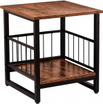 K&otilde;rvallaud, t&ouml;&ouml;stuslik k&uuml;ljelaud 2 rehvi riiuliga, mini k&uuml;lmkapi alus reguleeritavate jalgadega, 18 x 18 tolli, puidust &ouml;&ouml;kapp, v&auml;ike &ouml;&ouml;kapp tugeva metallraamiga, mis on m&otilde;eldud